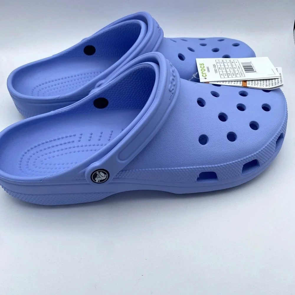 Crocs Classic Clog Size 13 Shoes 10001 Purple Slip On Sandals‎ Lightweight NWT